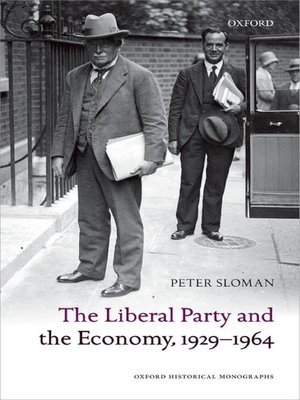 cover image of The Liberal Party and the Economy, 1929-1964